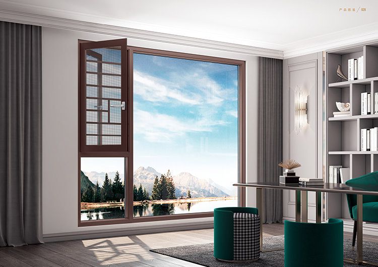 110平开双隐断桥系列