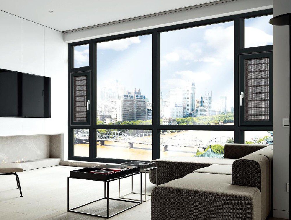 120平开双隐断桥系列